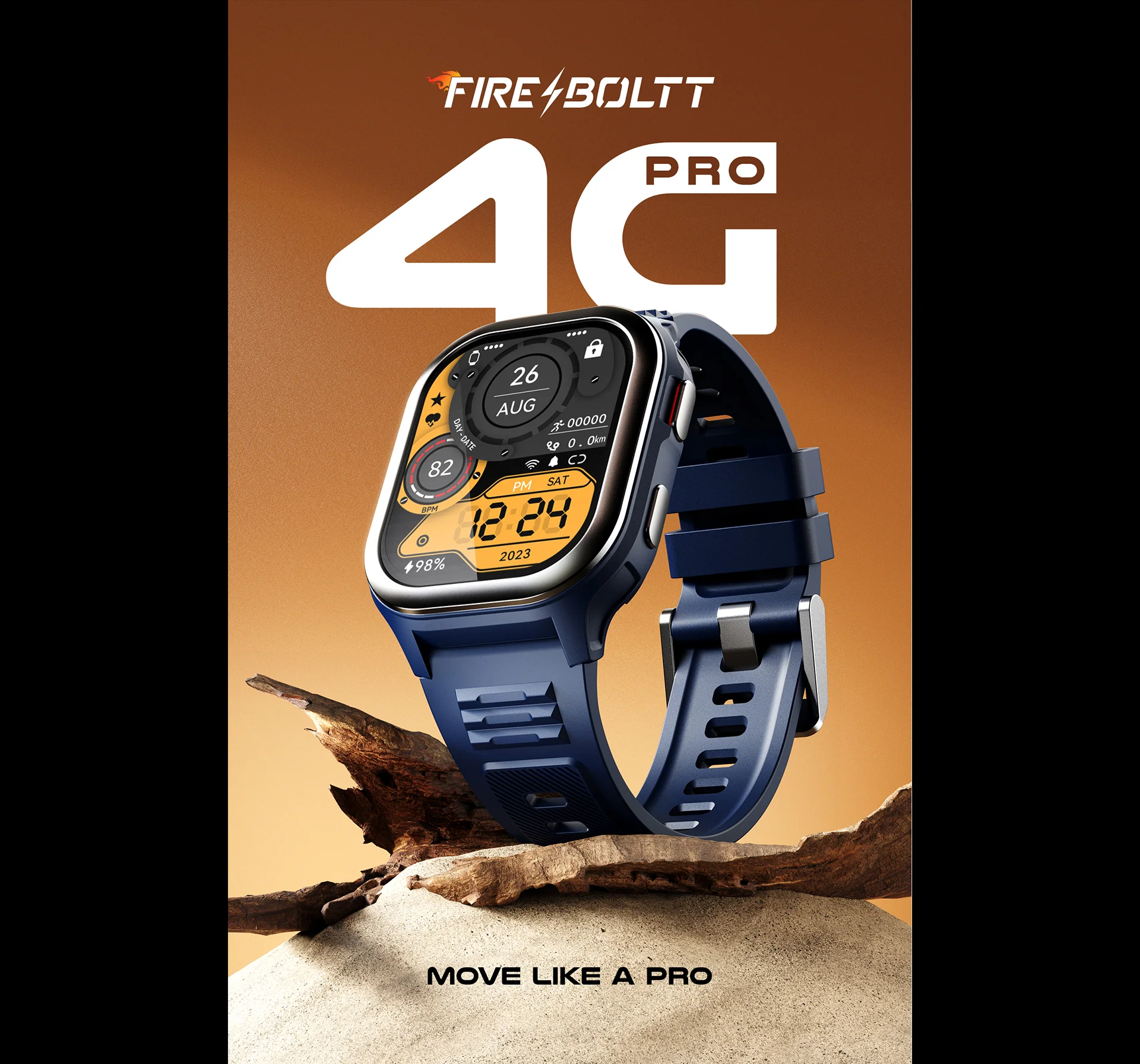 Fire Boltt 4G Pro Smartwatch: Unveiling Features, Performance and Price in India