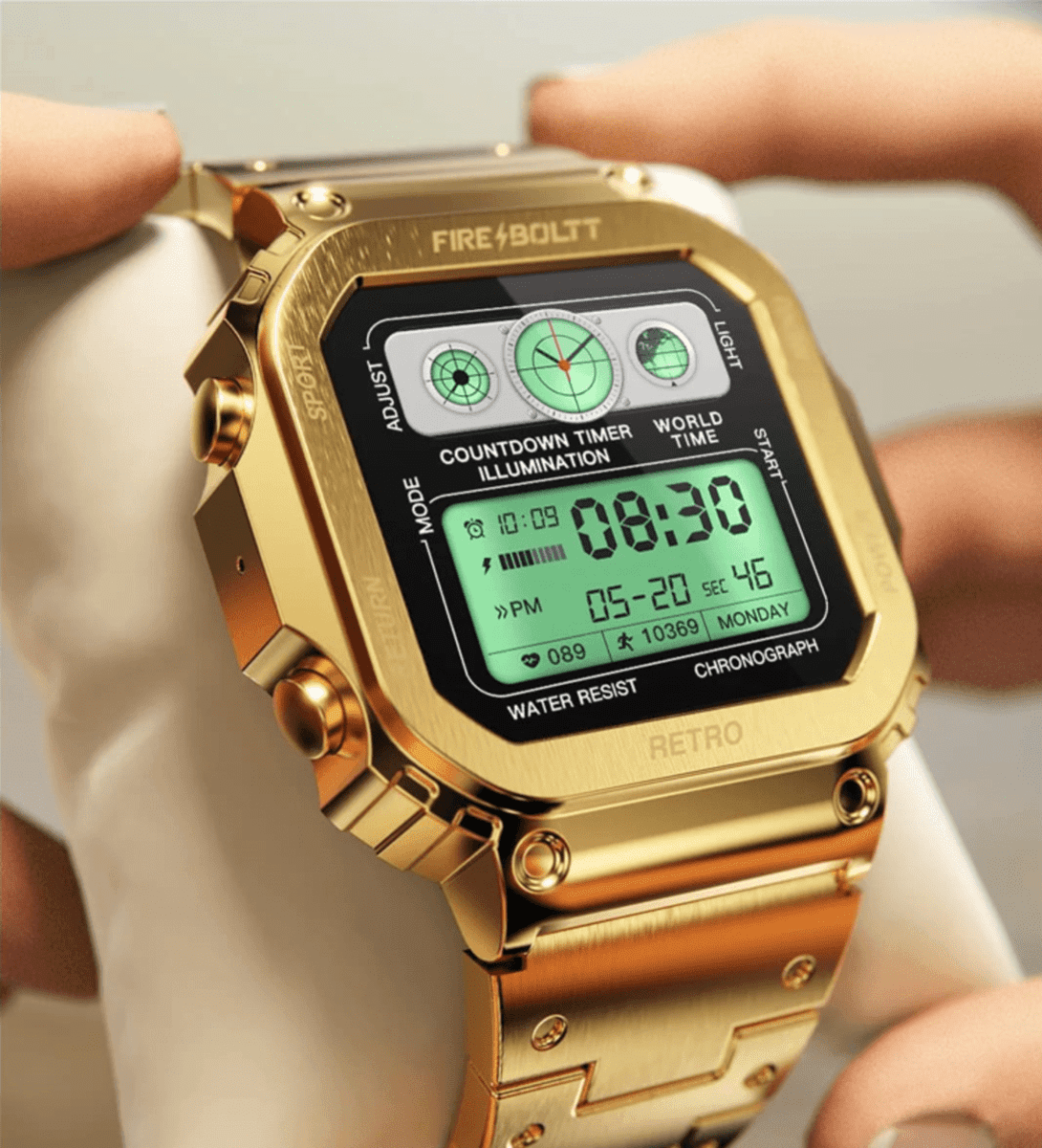 Fire-Boltt Retro Smartwatch: Specifications, Features, and Price in India